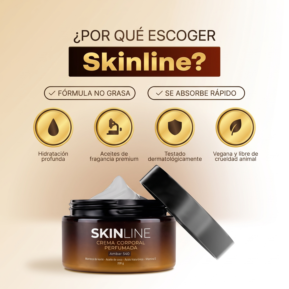 Crema Corporal Perfumada para Hombre – Inspirada en Perfumes de Diseñador